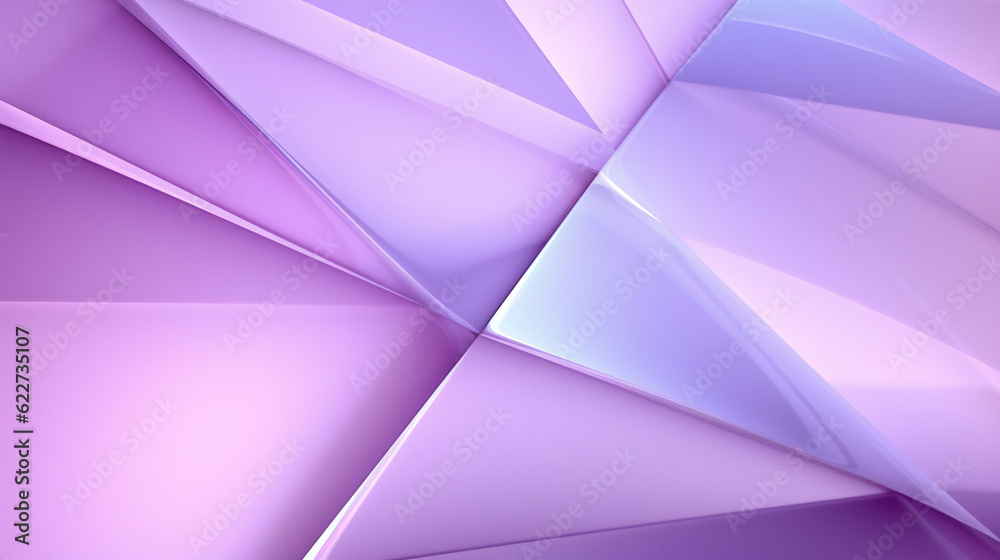 Obraz premium Geometrical Pattern, Light Purple