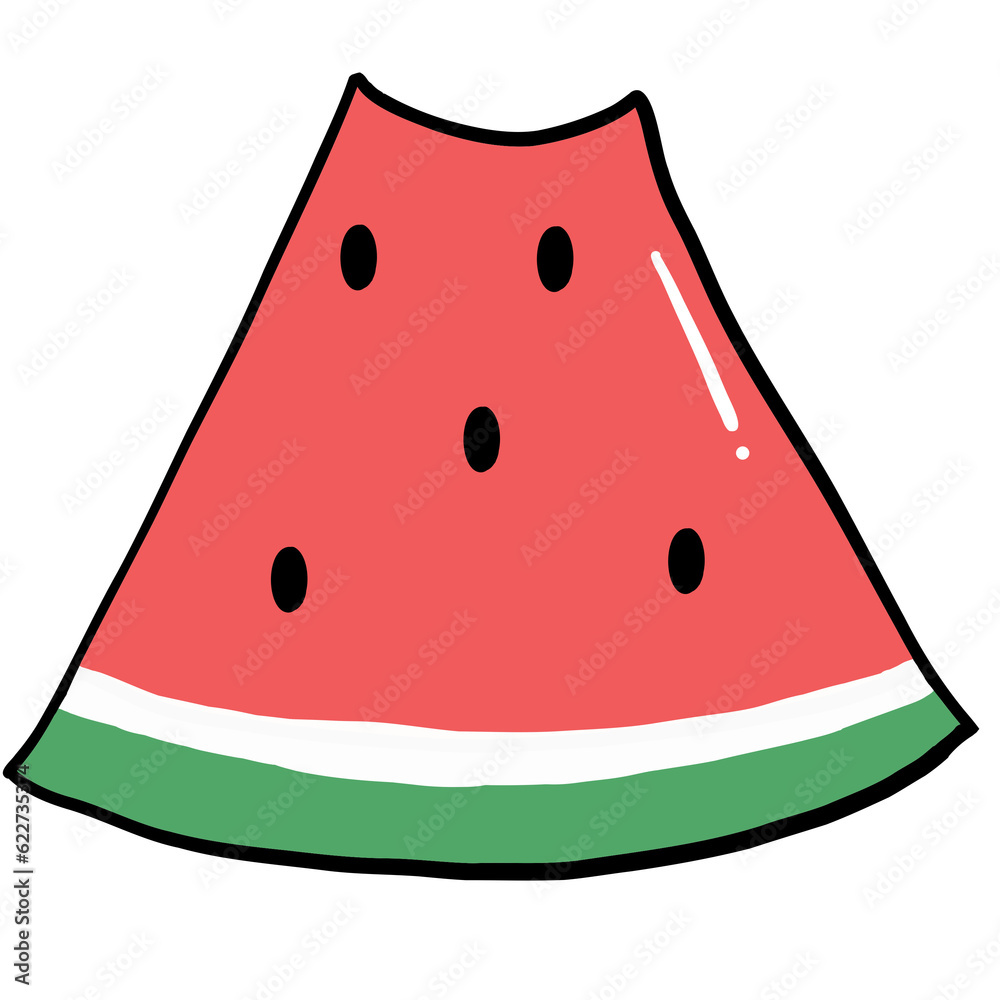watermelon slice fruit illustration, Slice Watermelon watermelon slice fruit illustration, Slice Watermelon