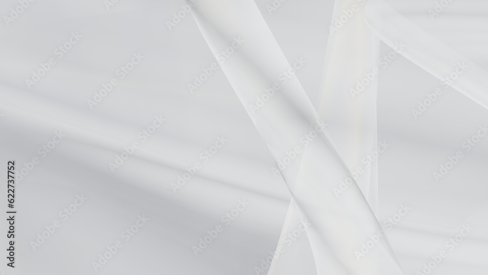 Abstract white background with smooth lines in 3d rendering for posters concept Abstract white background with smooth lines in 3d rendering for posters concept