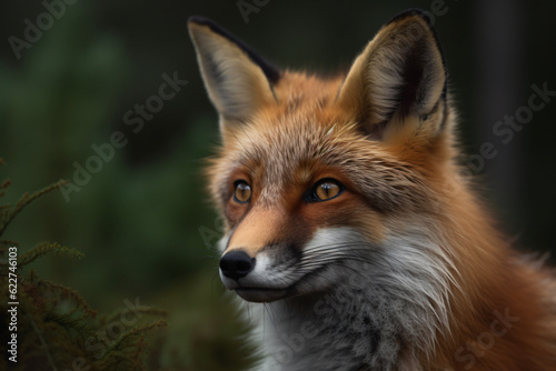 close-up photo of a foxs © wendi