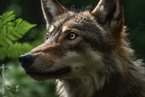 close-up photo of a wolfs