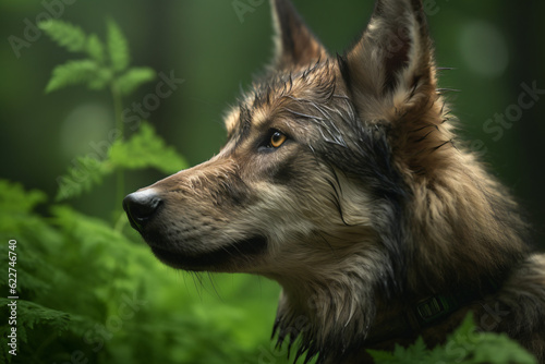 close-up photo of a wolfs
