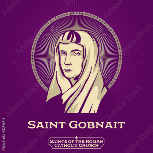 Catholic Saints. Saint Gobnait also known as Abigail or Deborah, is the name of a medieval, female Irish saint whose church was Moin Mor, later Bairnech, in the village of Ballyvourney, County Cork in