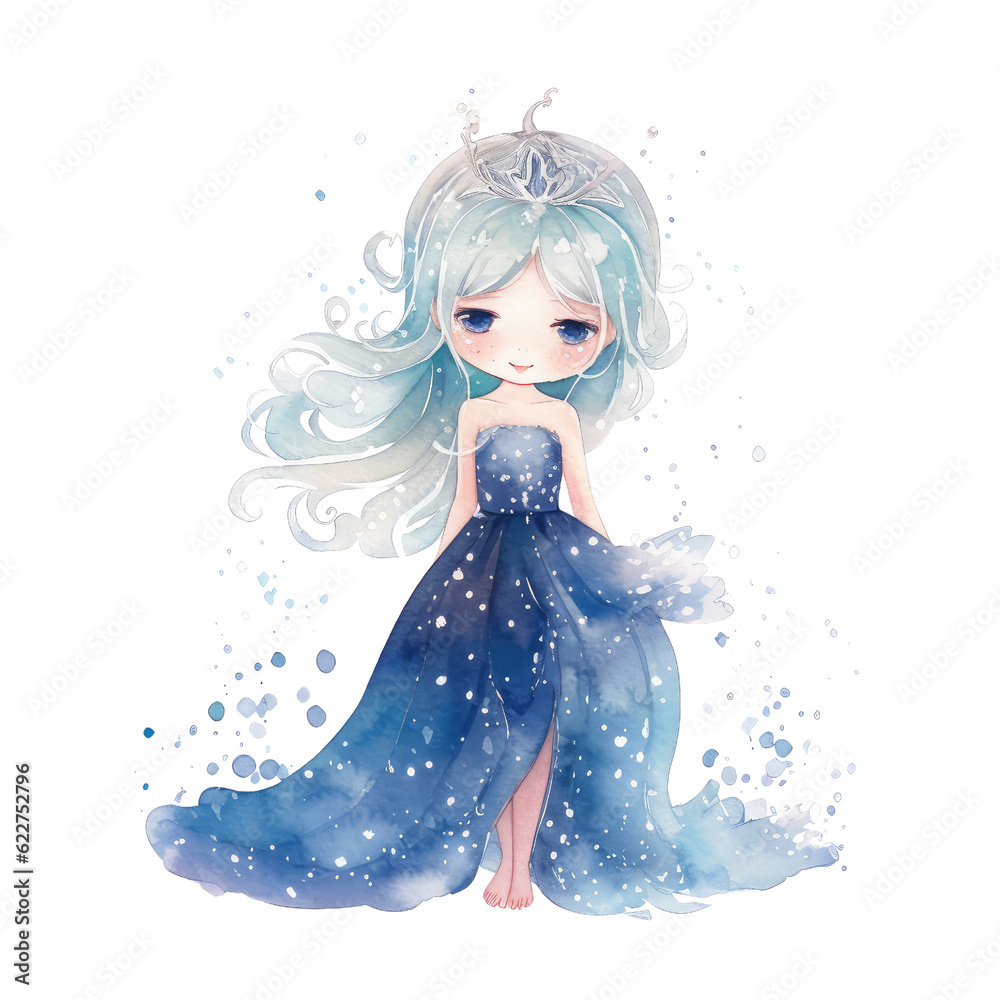 Sparkling Freeze Ice Snow Princess Winter Crown Beauty Glittering Delight in Watercolor Sublimation Clipart Sparkling Freeze Ice Snow Princess Winter Crown Beauty Glittering Delight in Watercolor Sublimation Clipart