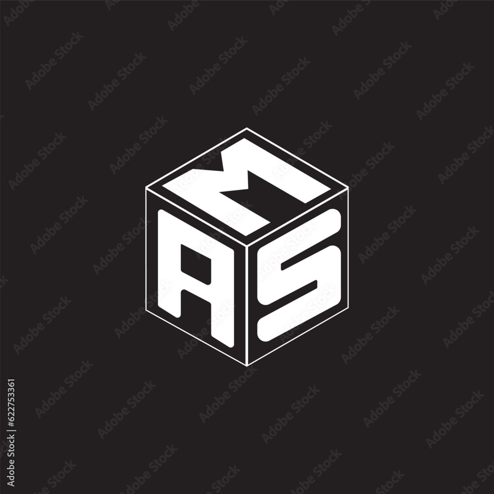 Cube letter logo design. Cube letter logo design.