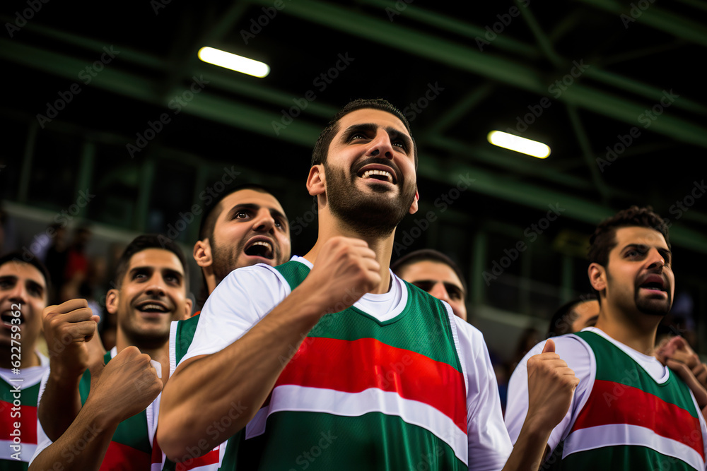 Fototapeta premium National Basketball Team. generative AI