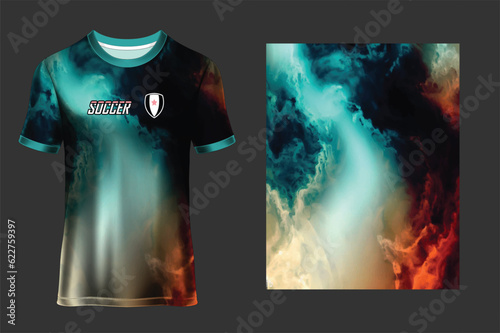 Sports Jersey Sublimation Design