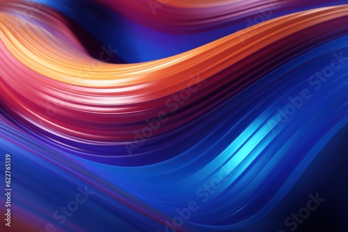 Abstract background with wavy line pattern. AI generated