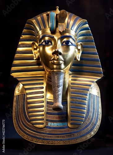 AI generated Egyptian Pharaoh mask