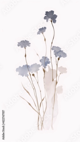 AI generated image of blooming flowers © Al Exo/Wirestock Creators