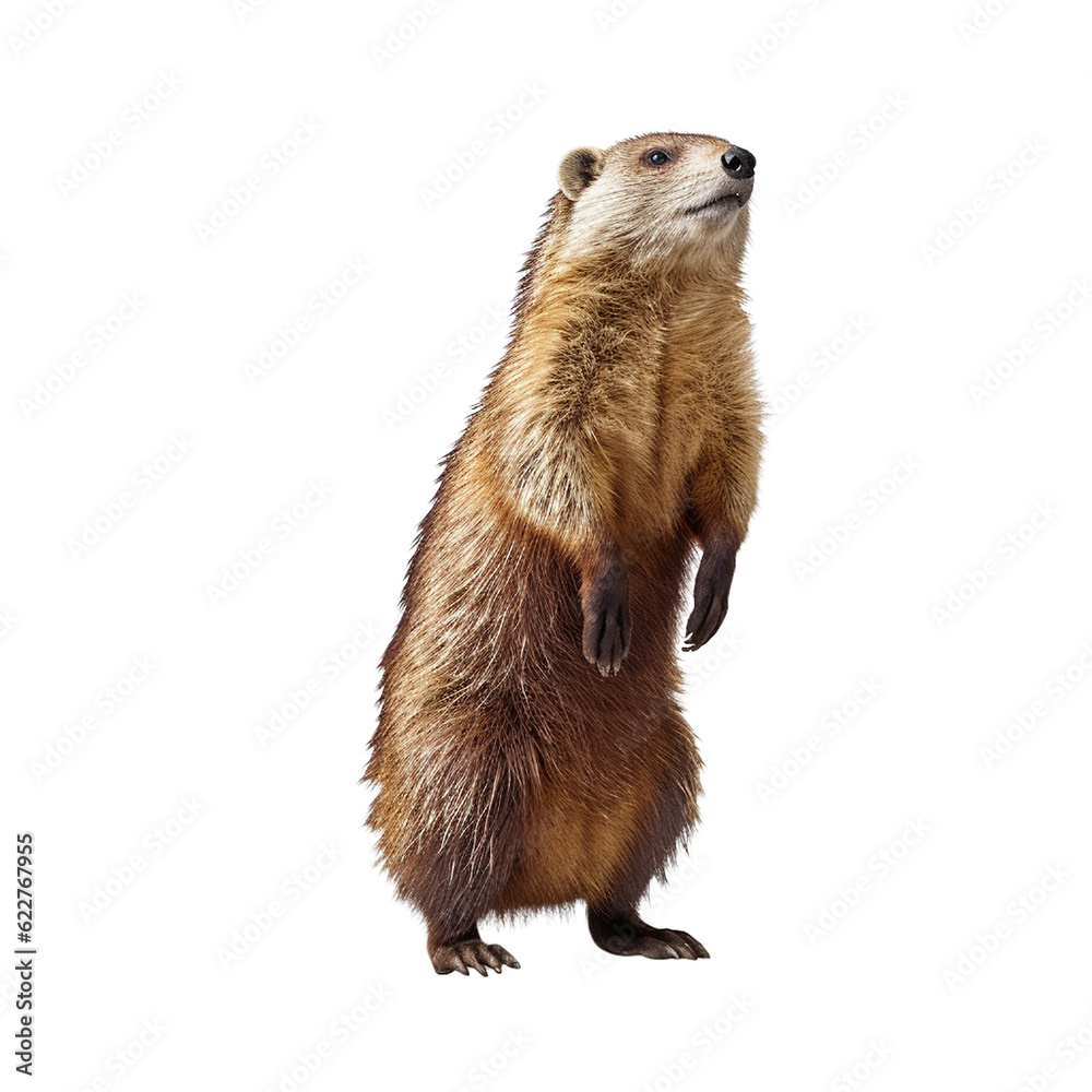 quokka standing, isolated on a transparent background quokka standing, isolated on a transparent background