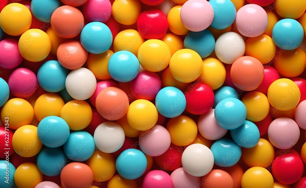 Colorful Sweets, Candys, Gums. Generative AI. Colorful Sweets, Candys, Gums. Generative AI.
