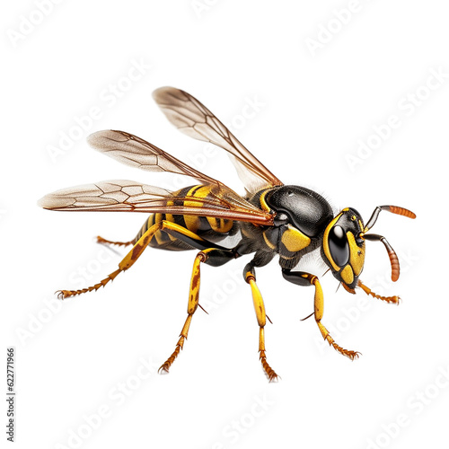 honey bee isolated on transparent background cutout © Creative Canvas