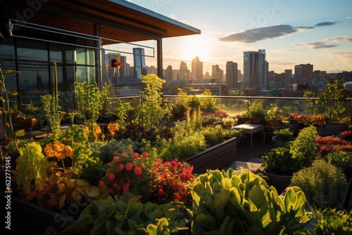 Rooftop Urban Farming - Sustainable Agriculture