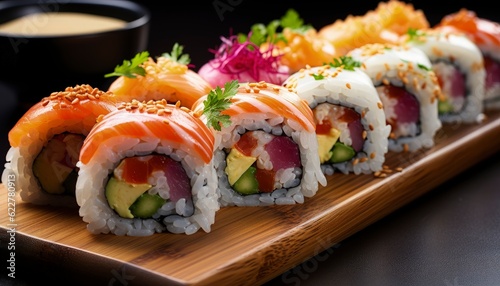 Fresh and Flavorful Sushi Rolls