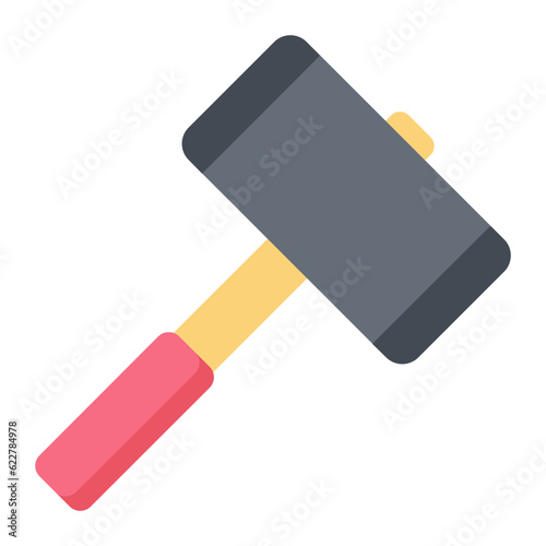 Sledgehammer Flat Icon