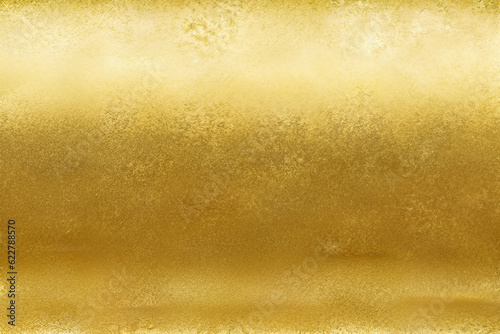 Gold foil texture background with highlights and uneven surface