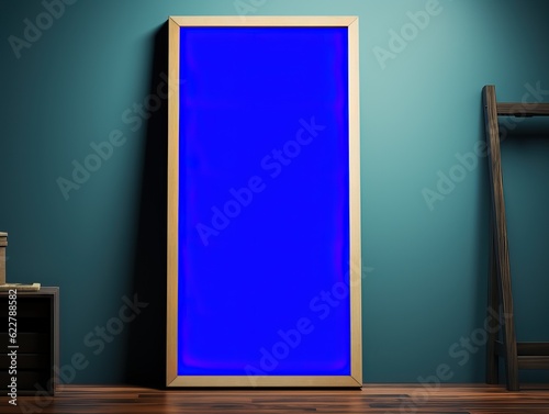 Frame with blank customizab...