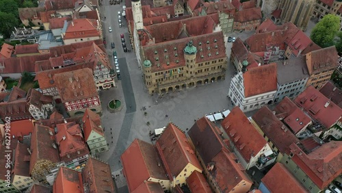 Rothenburg ob der Tauber aus der Luft