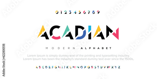 Acadian Modern creative minimal alphabet small letter logo design