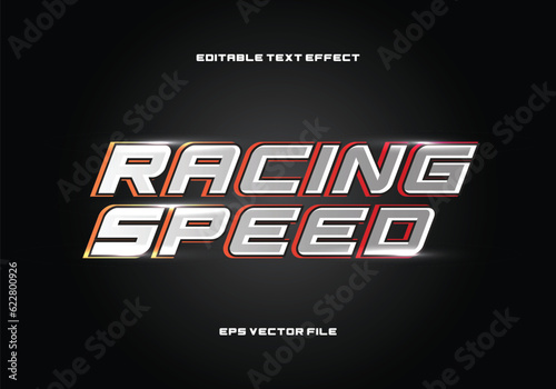 glow editable text effect graphic style