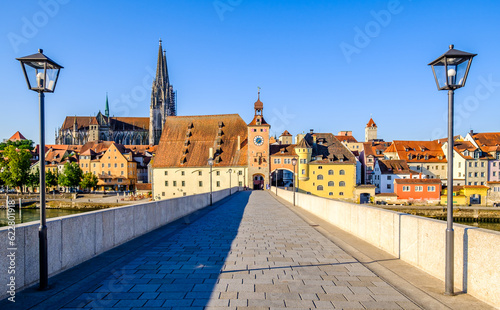 Fotografia old town regensburg - bavaria
