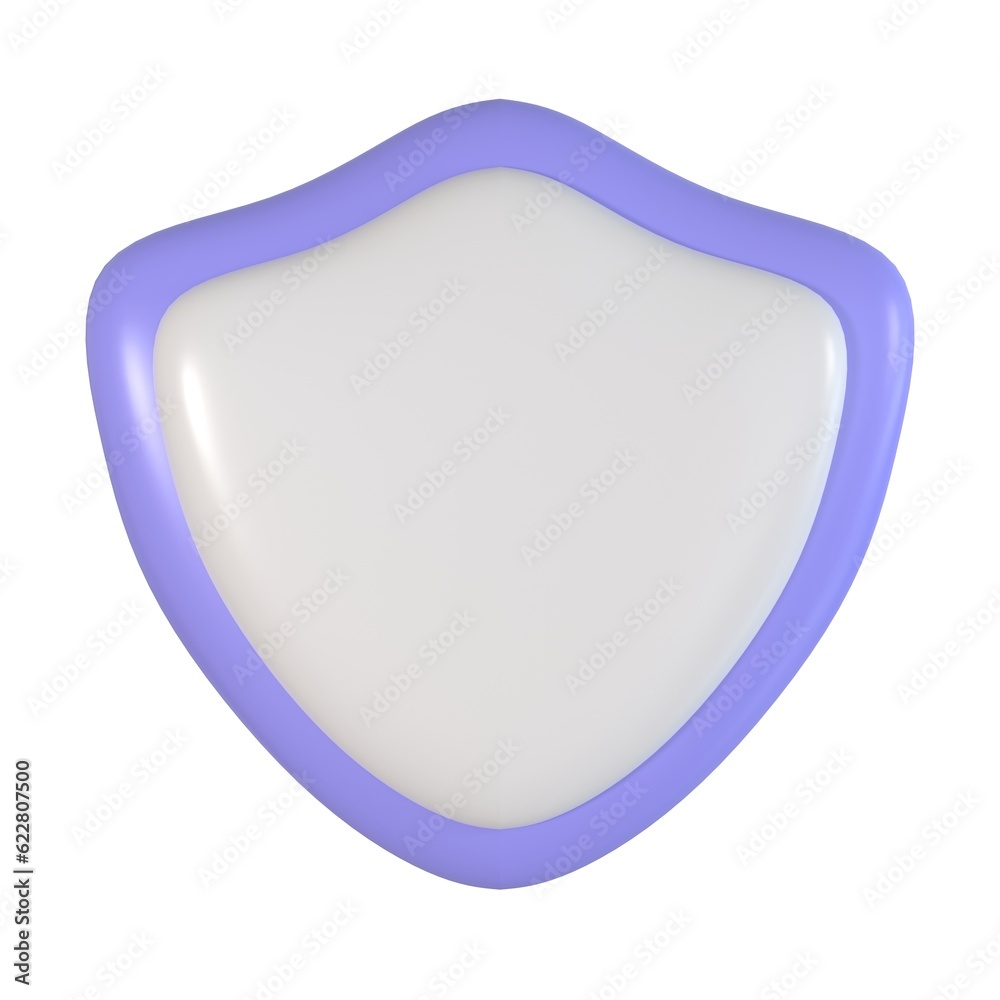 3D guard shield icon isolated on white background. 3d Security, guaranteed concept. Protection and security sign. 3D rendering illustration. Minimal cartoon style. 3D guard shield icon isolated on white background. 3d Security, guaranteed concept. Protection and security sign. 3D rendering illustration. Minimal cartoon style.
