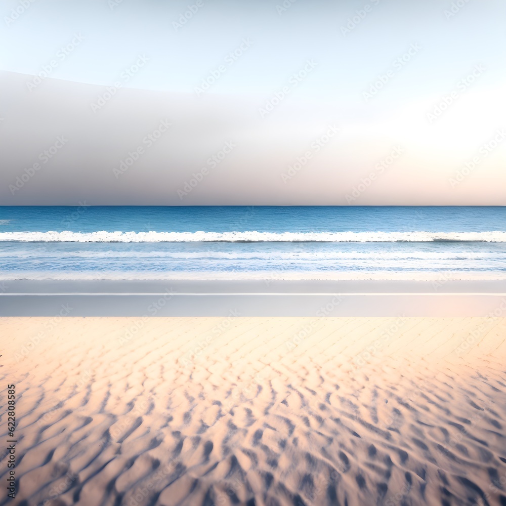 Obraz premium Calm beach scene