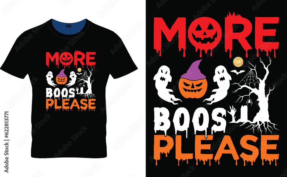Halloween t-shirt design.