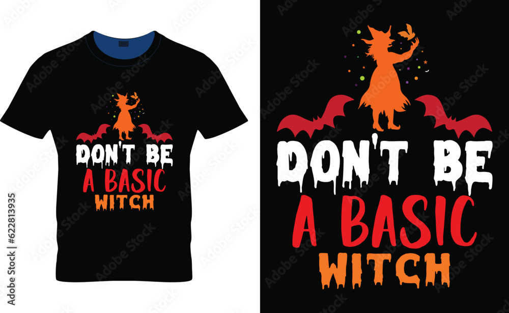 Halloween t-shirt design.