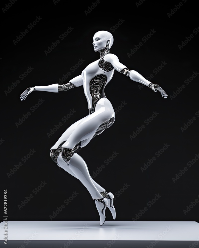 Female Humanoid Ballet Dancer in Pose
Feminine Android Busting Some Moves
Female Robot Raving Dance
Feminine Cyborg Stance Female Humanoid Ballet Dancer in Pose
Feminine Android Busting Some Moves
Female Robot Raving Dance
Feminine Cyborg Stance