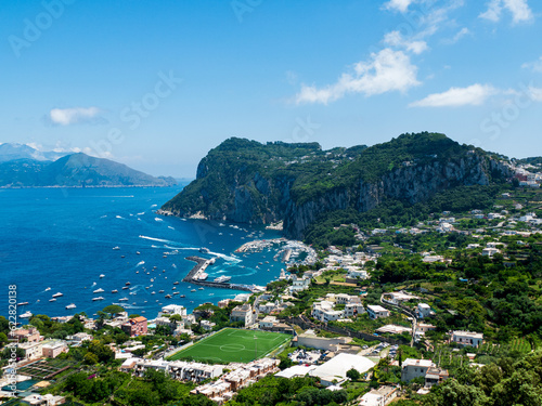 The island of Capri from Anacapri photo