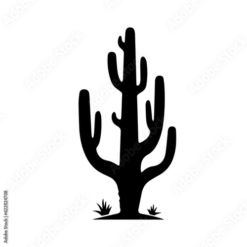 cactus silhouette illustration 