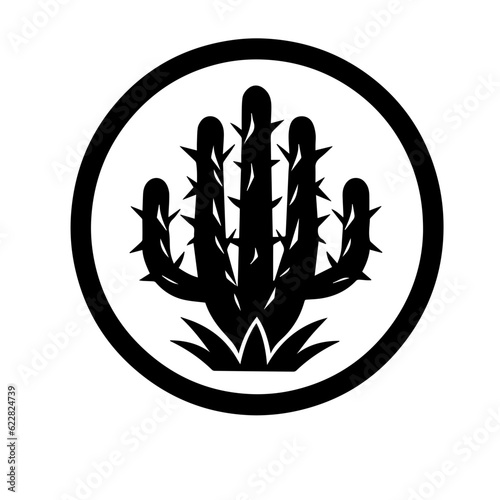 cactus silhouette illustration 