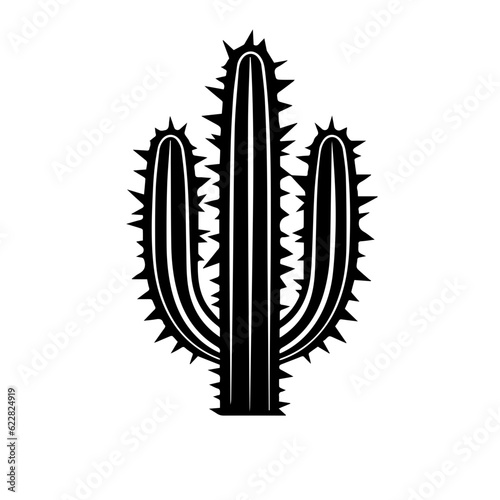 cactus silhouette illustration 