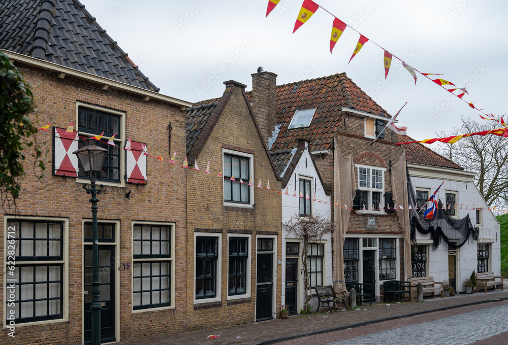 Brielle, the Netherlands, celebrating of freedom, the first town to be