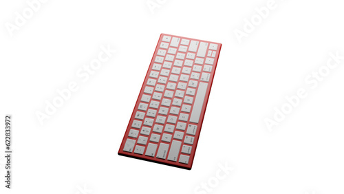 keyboard isolated on white