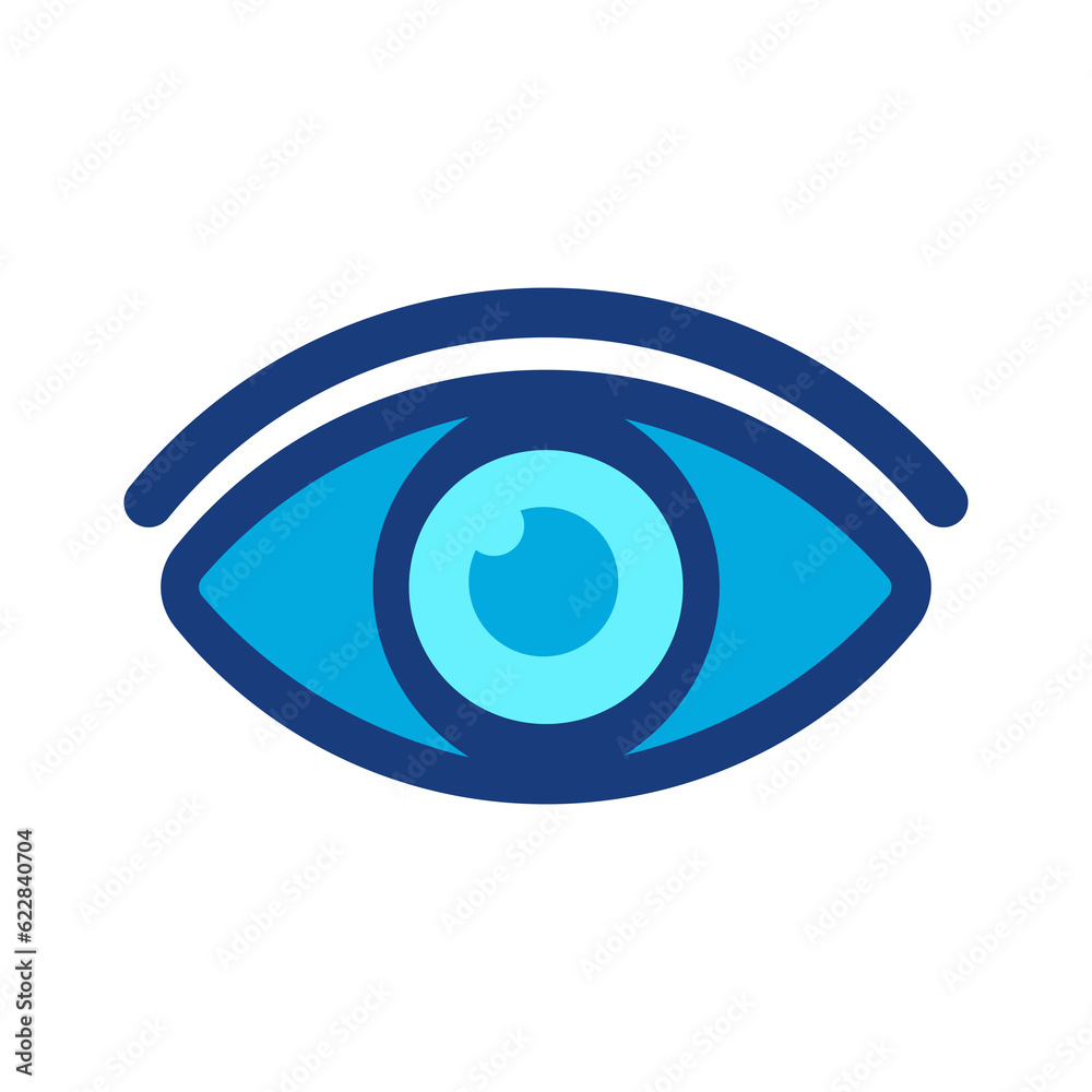 Eyes icon vector. Vision icon symbol isolated Eyes icon vector. Vision icon symbol isolated