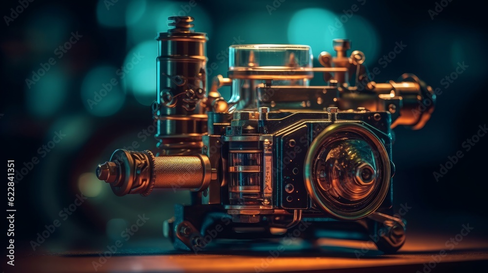 Reviving the Past: Exploring the Marvels of Old Machinery and Vintage Technology in the Industrial Era, generative AI