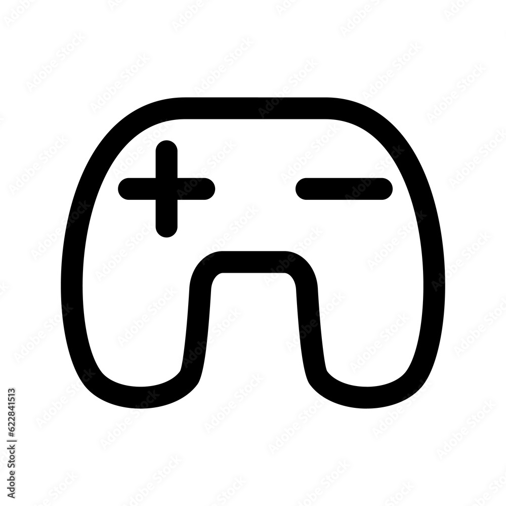 video game gamepad vector icon isolated on white background
video game gamepad vector icon isolated on white background