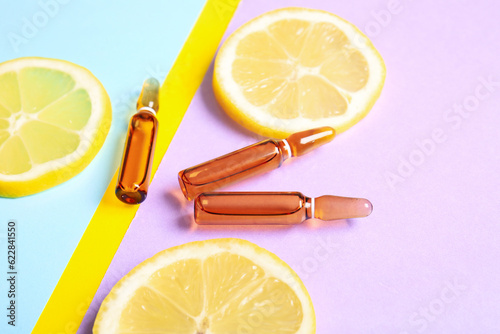 Vitamin c ampoules and fres...