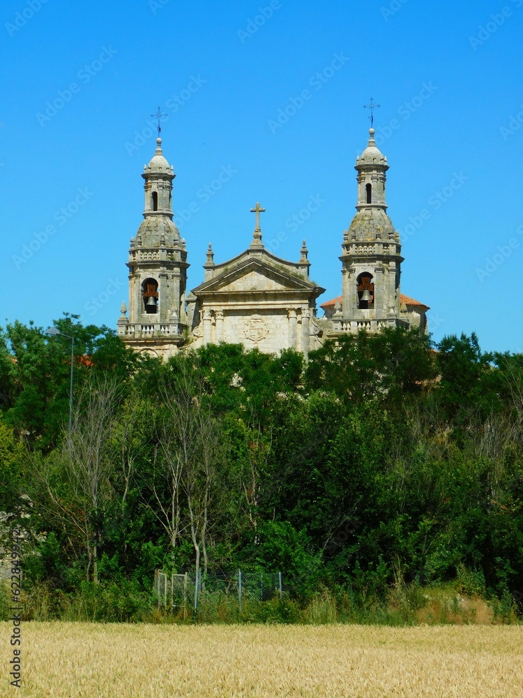 the Santa Espina monastery, a medieval building in the Valladolid province