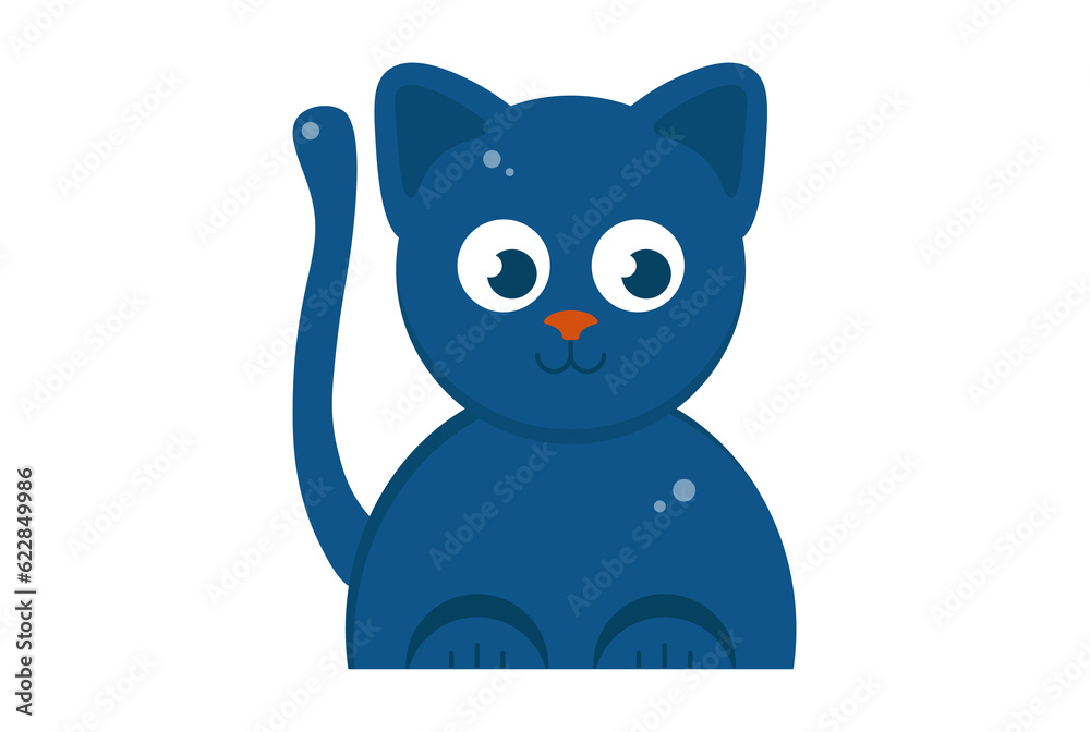 cat illustration Halloween app icon web symbol artwork sign cat illustration Halloween app icon web symbol artwork sign