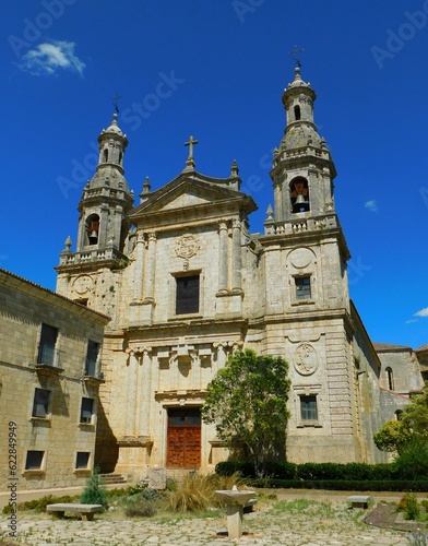 the Santa Espina monastery, a medieval building in the Valladolid province