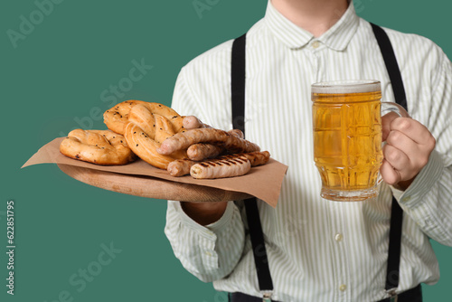Man in traditional bavarian...