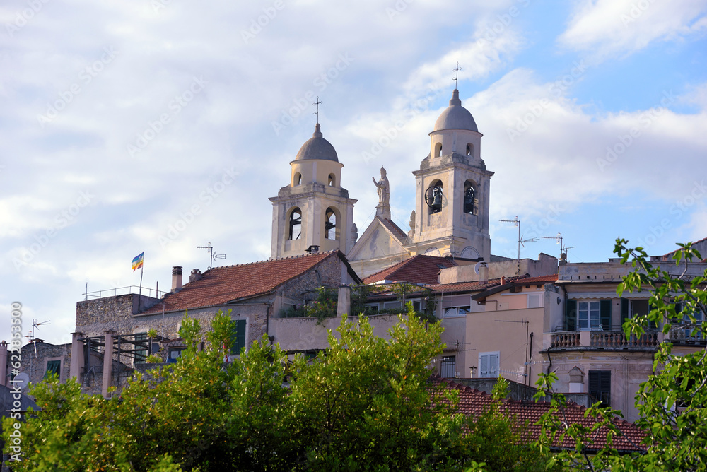 the historic center of borgio verezzi savona italy