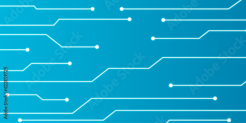 Modern technology circuit board texture background design. Quantum computer technology concept,big data processing.abstract structure circuit computer technology business background. Minimal vector mo