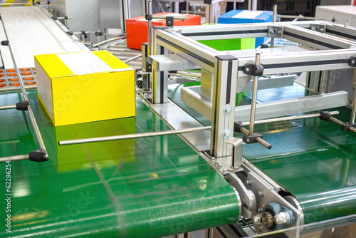 Conveyor belt. Automated wa...