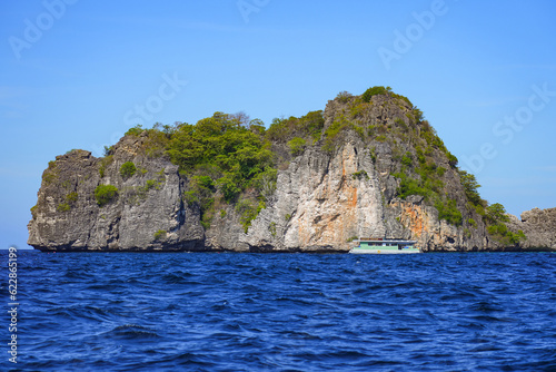 Koh Haa is a group of Five Islands made of karstic limestone cliffs in the south of the Andaman Sea, west of Koh Lanta island in the Province of Krabi, Thailand
