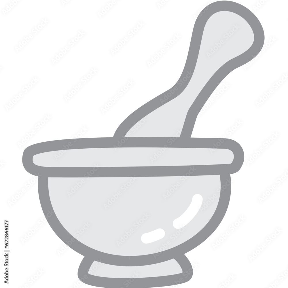 Mortar And Pestle Chemistry Vector Mortar And Pestle Chemistry Vector